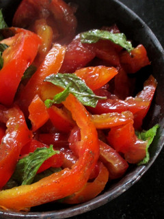 A picture of Mint Tomato Salad.