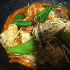 A picture of Chicken karahi.