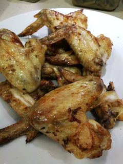 Una foto de Alitas de pollo al horno