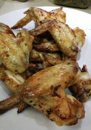 Una foto de Alitas de pollo al horno