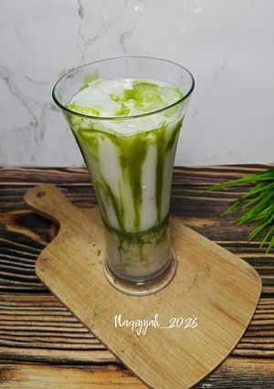 Foto resep Corn milk matcha