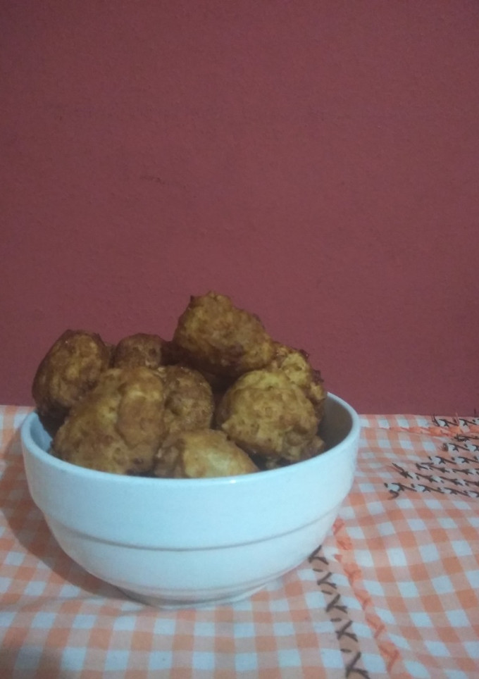 Una foto de Bolita de queso súper fácil