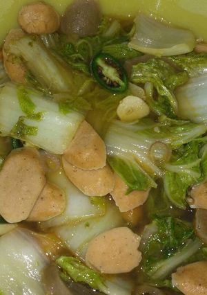 Foto resep Tumis sayur plus sosis dan bakso