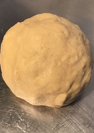 Une photo de Pâte brisée sucrée à la pêche de vigne