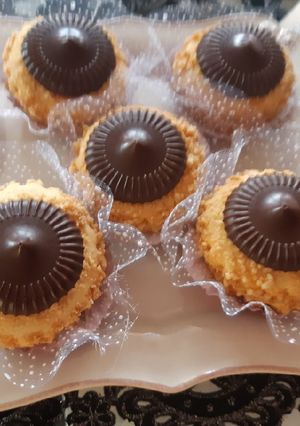 Une photo de Sablés au chocolat koubaha
