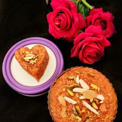 A picture of Gajar ka halwa.