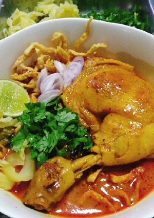 รูปของ ข้าวซอยไก่ #รักบ้านเกิด