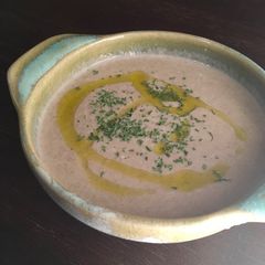 A picture of Healthier mushroom soup.