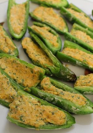 A picture of Grilled Stuffed Jalapenos.