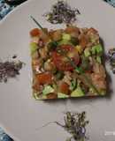 Tartar de salmón ahumado