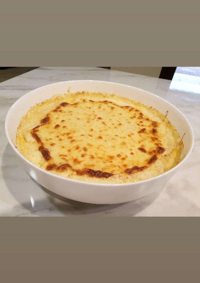 Krémes mascarpone-s rakottkrumpli recept fotója