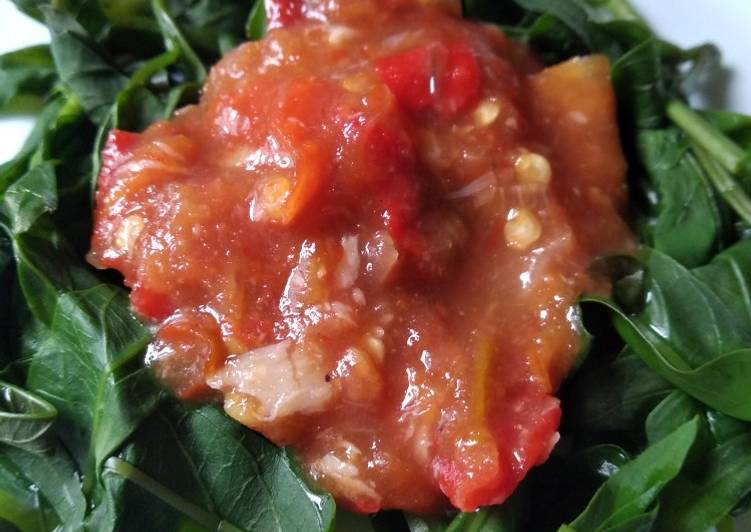 Resep Plecing kangkung khas lombok, Sempurna