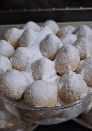 Foto resep 110. Putri salju kacang