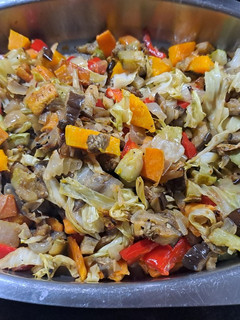 Una foto de Caponata de vegetales al horno