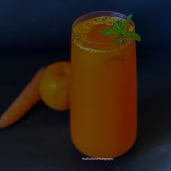 A picture of Carrot and Orange Juice.