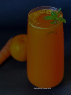 A picture of Carrot and Orange Juice.
