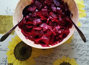Foto di Insalata di barbabietola