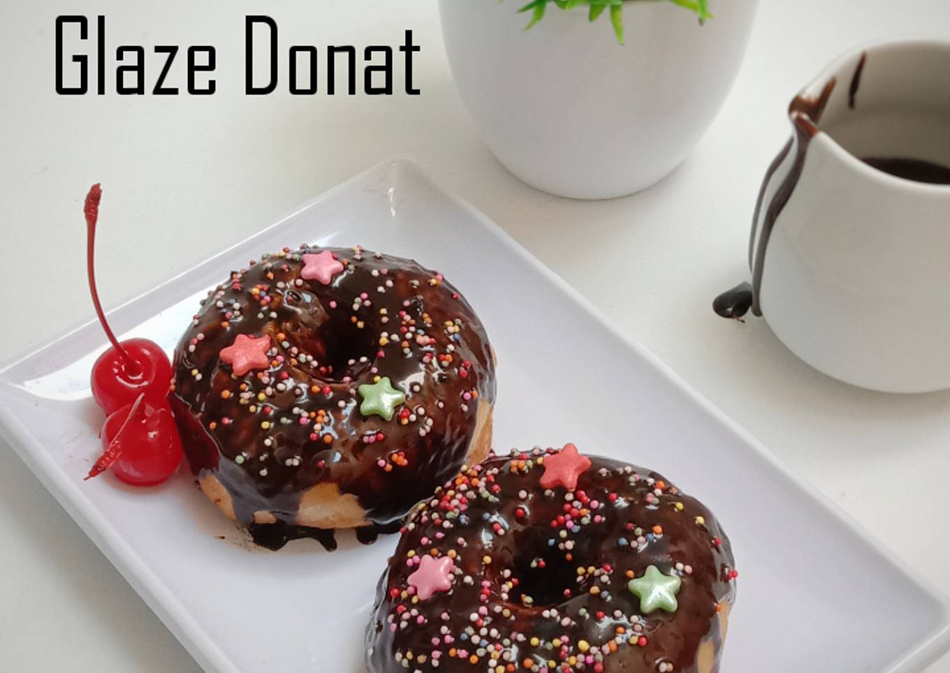 Ganache (Glaze Untuk Donat)