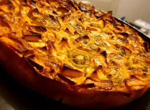 Une photo de Clafoutis pomme kiwi WW