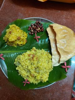 ভোগের খিচুড়ি, ভাজা (bhoger khichuri,bhaja recipe in Bengali) রেসিপির প্রধান ছবি