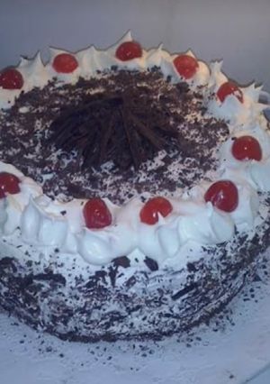 Una foto de Torta selva negra