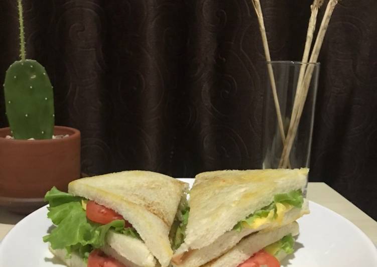 Resep: Sandwich simple anak kos yang Gurih!