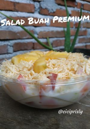 Foto resep Salad Buah Premium