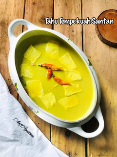 Foto resep Tahu Tempe Kuah Santan