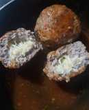 Albóndigas picantes con queso