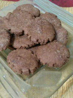 Una foto de Galletitas de cacao dulce y amargo