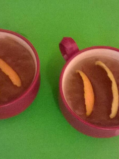 Una foto de Arroz con leche de chocolate