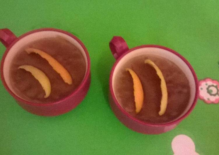 Arroz con leche de chocolate