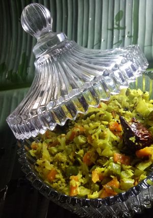 A picture of Mixed vegetable sabji.