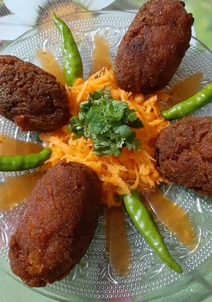 A picture of Vegetable chop.