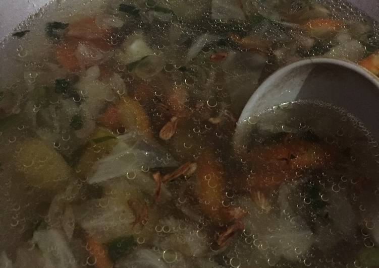 Sayur sop simple