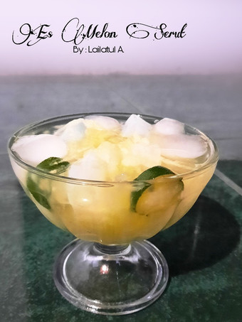 Anti Ribet, Membuat Es Melon Serut Enak Dan Mudah