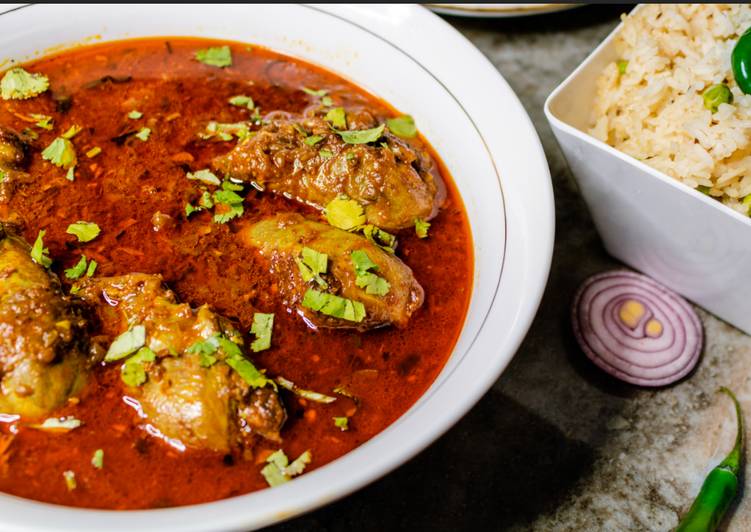 Traditional Punjabi Chicken Curry