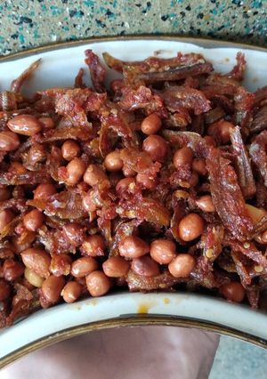 Foto resep Sambel teri kacang