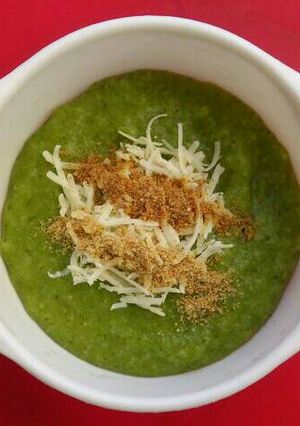Foto resep MPASI 10m+ : Nasbek Hulk toping Ape Keju 4* + Evoo