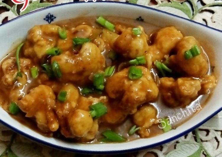 Easiest Way to Prepare Homemade Cauliflower Manchurian