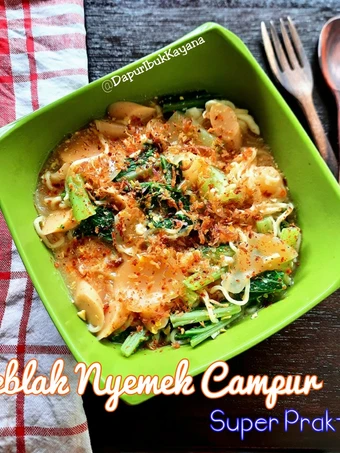 Langkah Mudah untuk Membuat Resep 428. Seblak Nyemek Campur Super Praktis yang Lezat Sekali Anti Ribet, Menggugah Selera