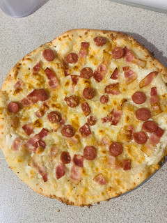 Una foto de Pizza casera