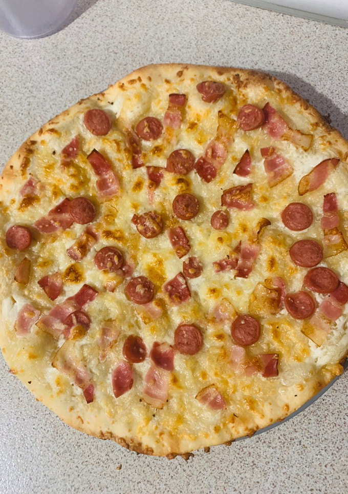 Una foto de Pizza casera