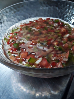 Una foto de Salsa criolla