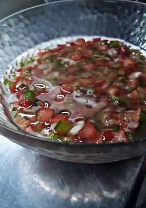 Una foto de Salsa criolla