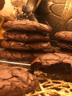 عکسی از دستور فاجی براونیز کوکی(Fudgey Brownies Cookies)