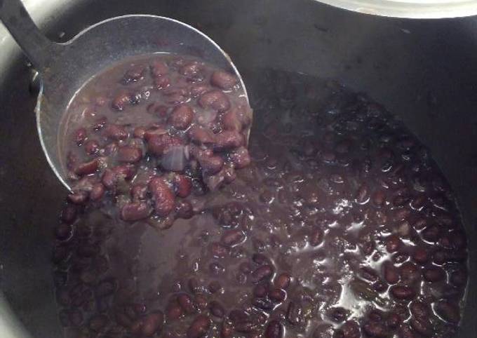 Steps to Prepare Quick Black beans