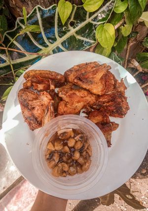 Foto resep Sayap Ayam ungkeb saos kacang polong