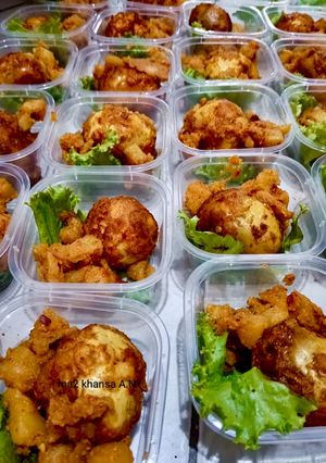 Foto resep Balado Telur Kentang