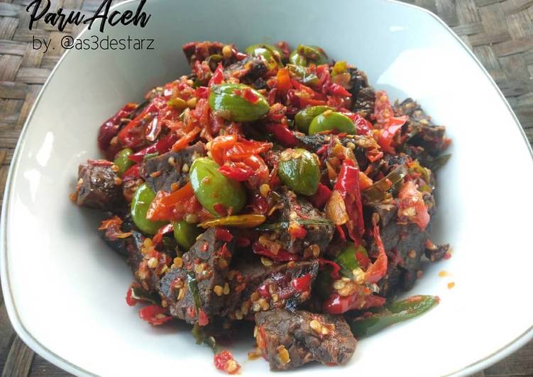 Resep Paru Aceh Anti Gagal